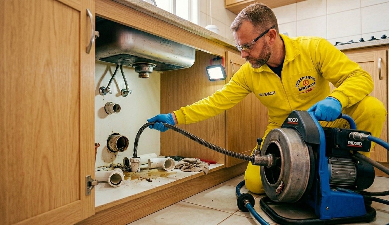 Desentupidora em Barueri SP atendimento profissional residencial e industrial